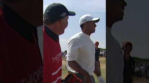 INCREDIBLE Tiger Woods Hole Out!