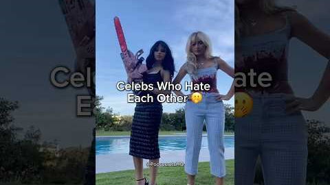 I can’t believe they hate eachother 👀