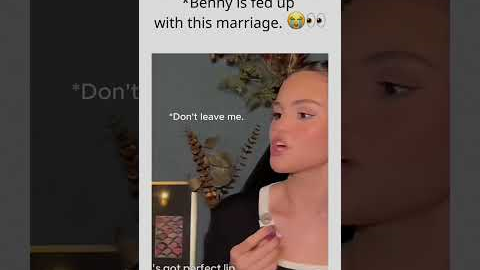 Benny is fed up with this marriage. 😭👀#SelenaGomez #BennyBlanco #SelenaFamily