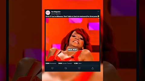 Rihanna’s Most Awkward Moment 😅