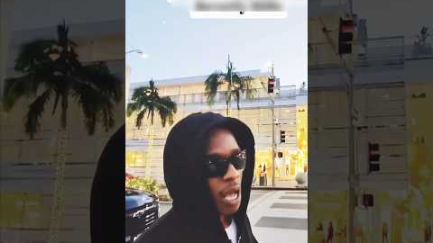ASAP Rocky Checks Paparazzi for Disrespecting Him on the Phone with Rihanna