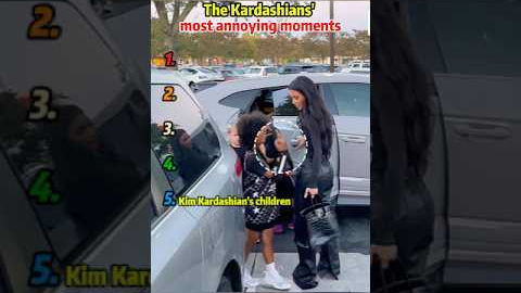 The Kardashians' most annoying moments#star #celebrity #usa #funny #Kardashian family #Kim