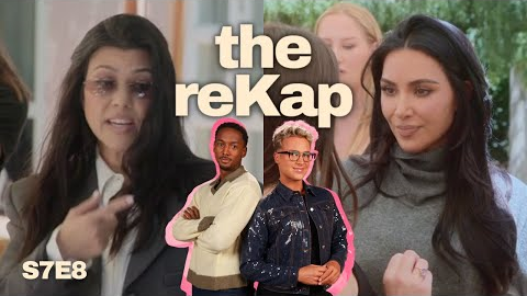 Kourtney Kardashian RUINS Kim Kardashian's Graduation Party | the reKap: Kardashians S7E8