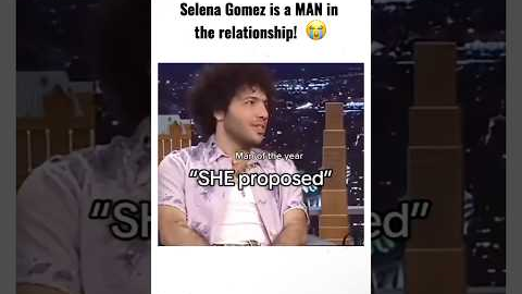 Selena is a MAN in the relationship!#selenagomez #bennyblanco #shorts