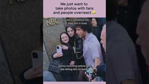 they got married and there is someone still doubt the love 🥹 #selenagomez #bennyblanco