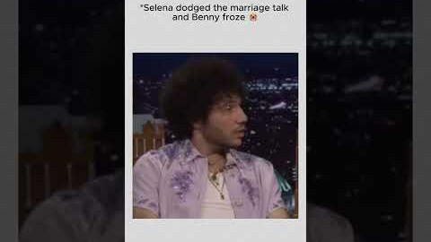 Selena dodged the marriage talk and Benny froze 😭💍❄️ #SelenaGomez #BennyBlanco #SelenaFamily