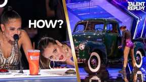 She Folded Herself In Half... And Started Walking! | America's Got Talent