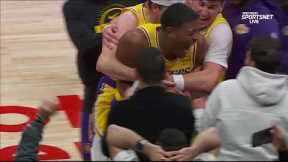 🚨 LAKERS GAME WINNER 🚨 LeBron finds Rui Hachimura for a 3 at the buzzer 🎯 | NBA on ESPN