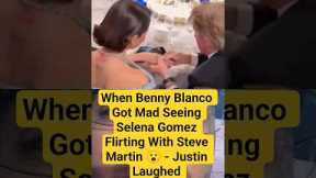 Fans Joke Benny Blanco Looked “Mad” During Selena Gomez & Steve Martin Moment 😮 | Justin Got Dragged