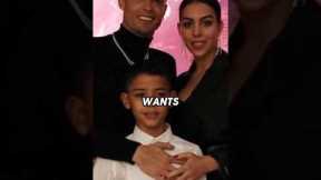 Ronaldo’s Emotional Moment With Georgina & Junior 💔CR7 Family Story #ronaldo #CR7 #shorts