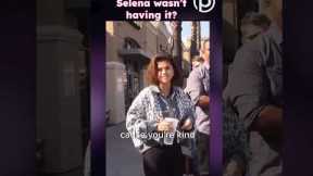 Don't mess with Selena: Paparazzi learn about personal space! 🤫 #SelenaGomez