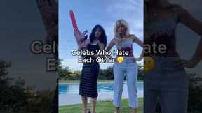 I can’t believe they hate eachother 👀