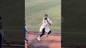 Dedication of Camera📷 Girl Running🏃💨 Faster⚡ than Athletes