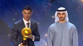 Cristiano Ronaldo wins the Globe Soccer Award for BEST MIDDLE EAST PLAYER! 2025