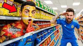 Ronaldo’s prank causes Messi to fall into the hands of the female assassin Jason Voorhees