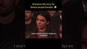Everyone felt sorry for Selena except Kendall Jenner tiktok edits_leyends