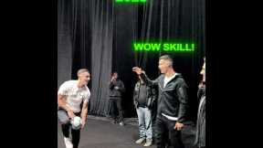 He Didn't Know Ronaldo Had This Skill..🥶