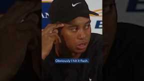 One of the best shots of Tiger’s entire career 🐅