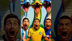 Ronaldo was mocked by Messi, Neymar and Kylian #ronaldo #messi #neymar #kylianmbappe #viral