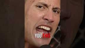 What is The Rock Like Backstage?