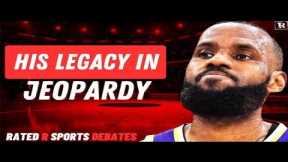 LEBRON STAT PAD STREAK FINALLY OVER HE'S OFFICALLY WASHED