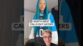 North West claps back at haters! #kimandnorth #northwest #kimkardashian #thekardashians #shorts