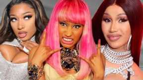 Nicki TIME RUNNIN OUT CHART!😩Meg FAKE CHARITY👀Cardi SURGERY CHIN EXPOSEĎ😭Tyla WIN!🤭Rap IS GOIN DOWN