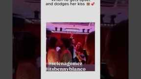 When he gets upset and dodges her kiss 😭💞#SelenaGomez #BennyBlanco #SelenaFamily
