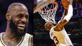 LeBron James Puts On a Dunk Fest vs Kings 😤