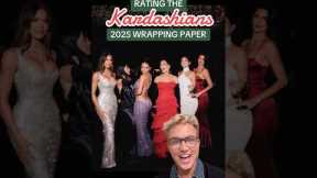 The Kardashian’s 2025 wrapping paper! #thekardashians #kardashians #shorts