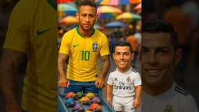 Mini Cristiano Ronaldo Saves a Baby Turtle #football #ronaldo #cr7 #neymar #shorts