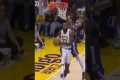 Lebron James Reverse Dunk Lakers vs