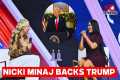 Nicki Minaj Praises Trump, Vance At U.