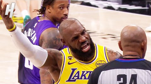 LeBron James CAN’T Believe the No-Call on This Layup 😤