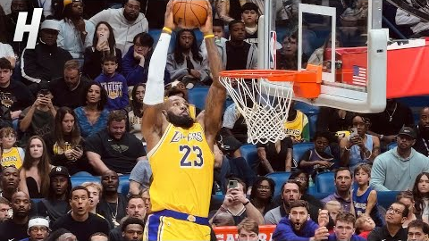 LeBron James DUNK SHOW 😱 Almost Looking At The Rim