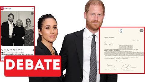 Meghan Markle’s and Harry’s ‘DESPERATE’ SIGNATURES: Do They Feel Inferior Without Their Royal Title?
