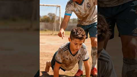 Ronaldo Met His Younger Self — This Changed Everything ⚽🔥 #ronaldo #football