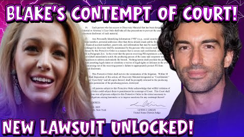 Blake Lively REPORTED for VIOLATING COURT Order by Baldoni - May Face Contempt Charges & Lawsuit