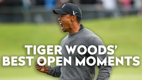 TIGER WOODS' Best Moments at The Open