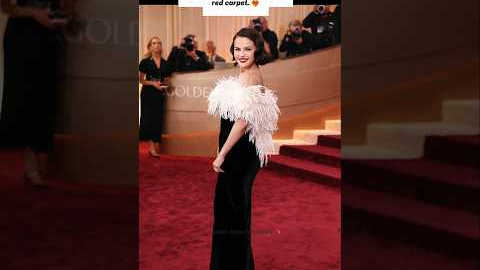 Selena Gomez Serves Pure Old-Hollywood Glam🔥 #selenagomez #goldenglobes #fyp