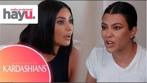 Kourtney Breaks Down After Catfight With Kim | Season 18 | Keeping Up With The Kardashians