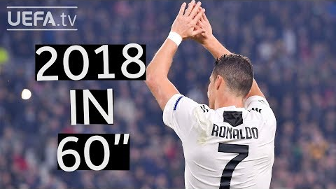 The best of CRISTIANO RONALDO's 2018 in 60 seconds!