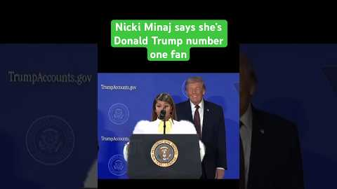 #nickiminaj #donaldtrump #shorts