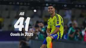 Cristiano Ronaldo - All 41 Goals in 2025 with Commentary