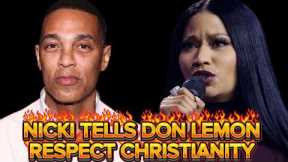 Nicki Minaj Vs Don Lemon Drama - Nicki Is Right - Put Some Respect On Christianity! 