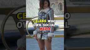 Celebs Who Own Social Media 📱🔥 #shorts #celebrityfacts