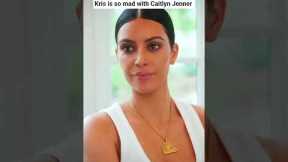 the moment Kris gets furious with exhusband Bruce Jenner #jenners #kuwtk #realitytvstar #kardashians