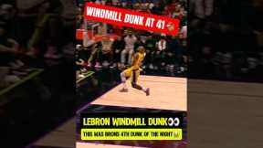 HOW is LeBron STILL doing THIS?!😭🐐