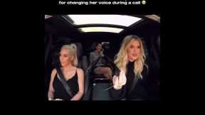 Kourtney changes her voice during a phone call #kuwtk #kourtneykardashian #kardashians