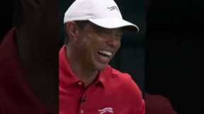 Never seen Tiger laugh this hard 😂😂
